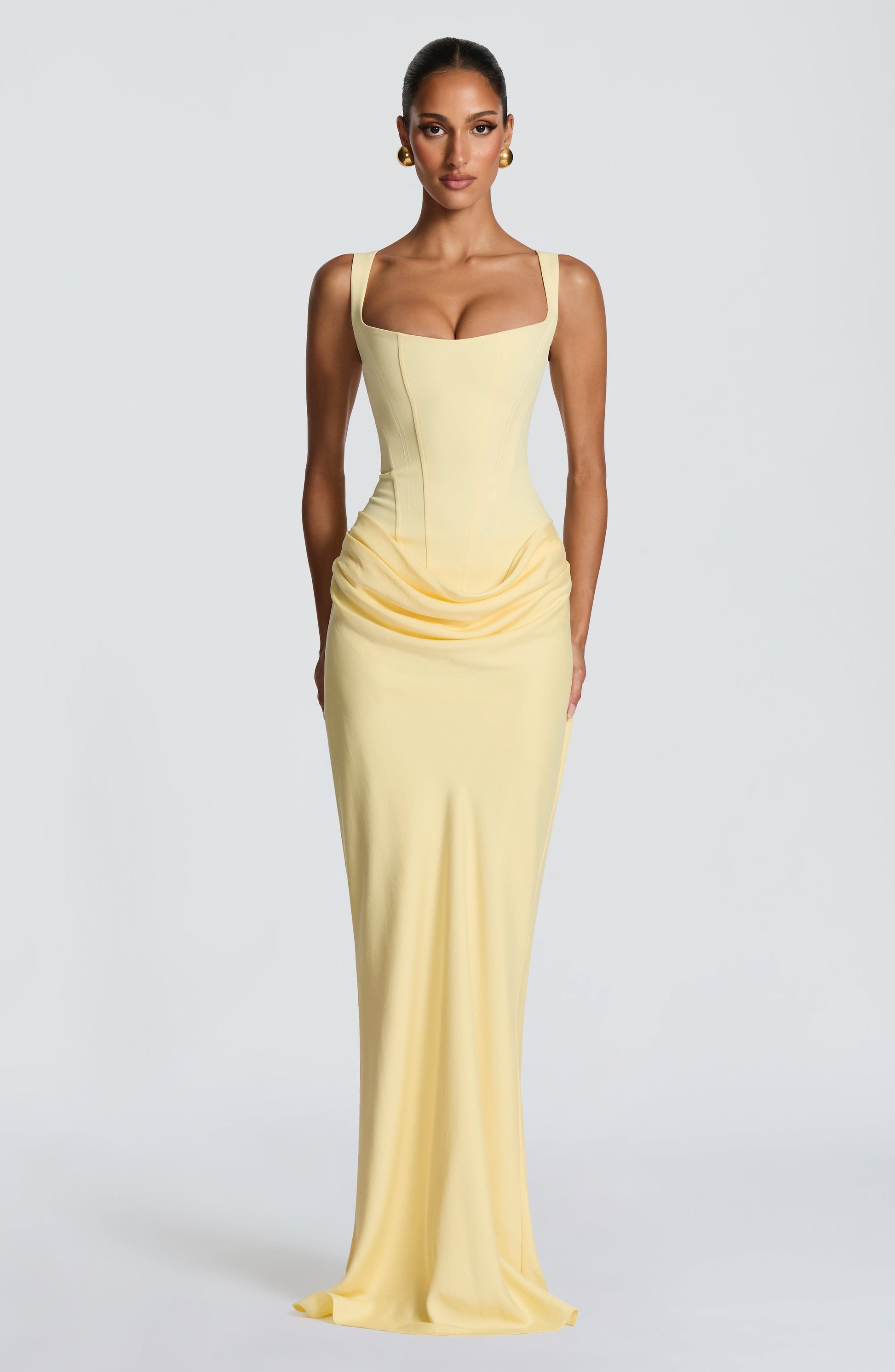 Cornelia Burgundy Maxi Dress Burgundy 14