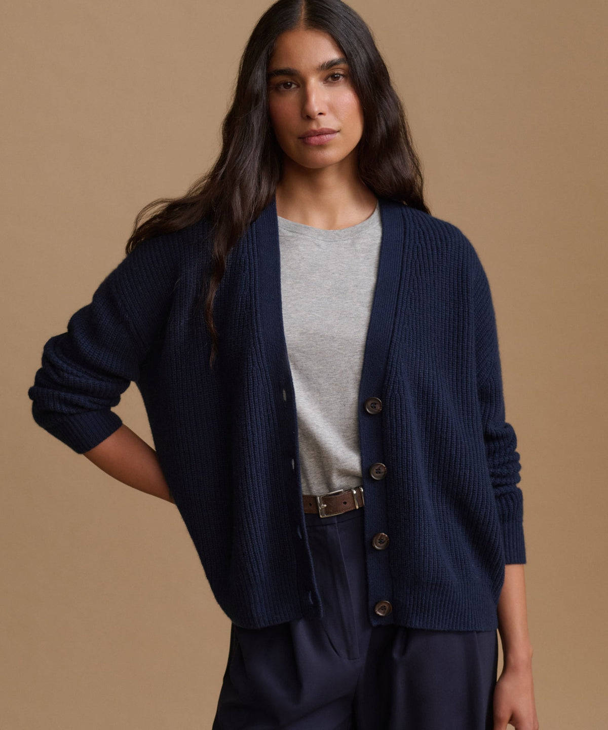 Margot Cashmere Cocoon Cardigan Multi 5
