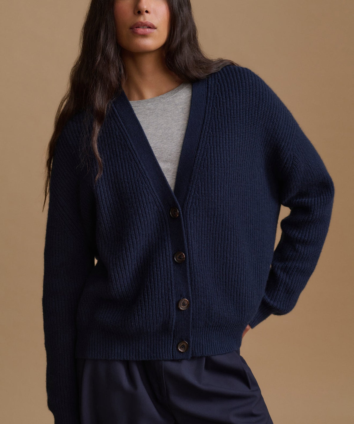 Margot Cashmere Cocoon Cardigan Multi 7