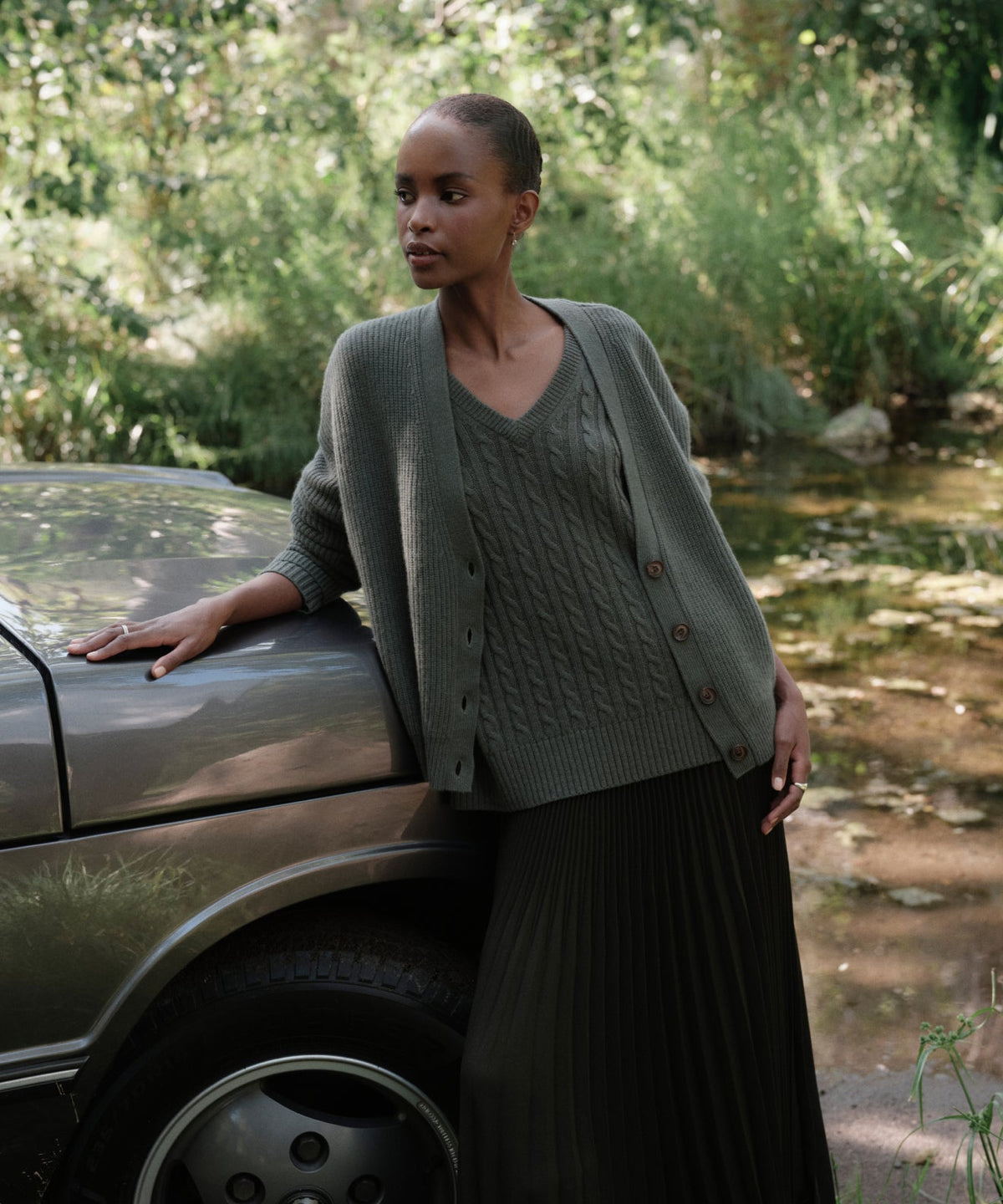 Margot Cashmere Cocoon Cardigan Multi 17