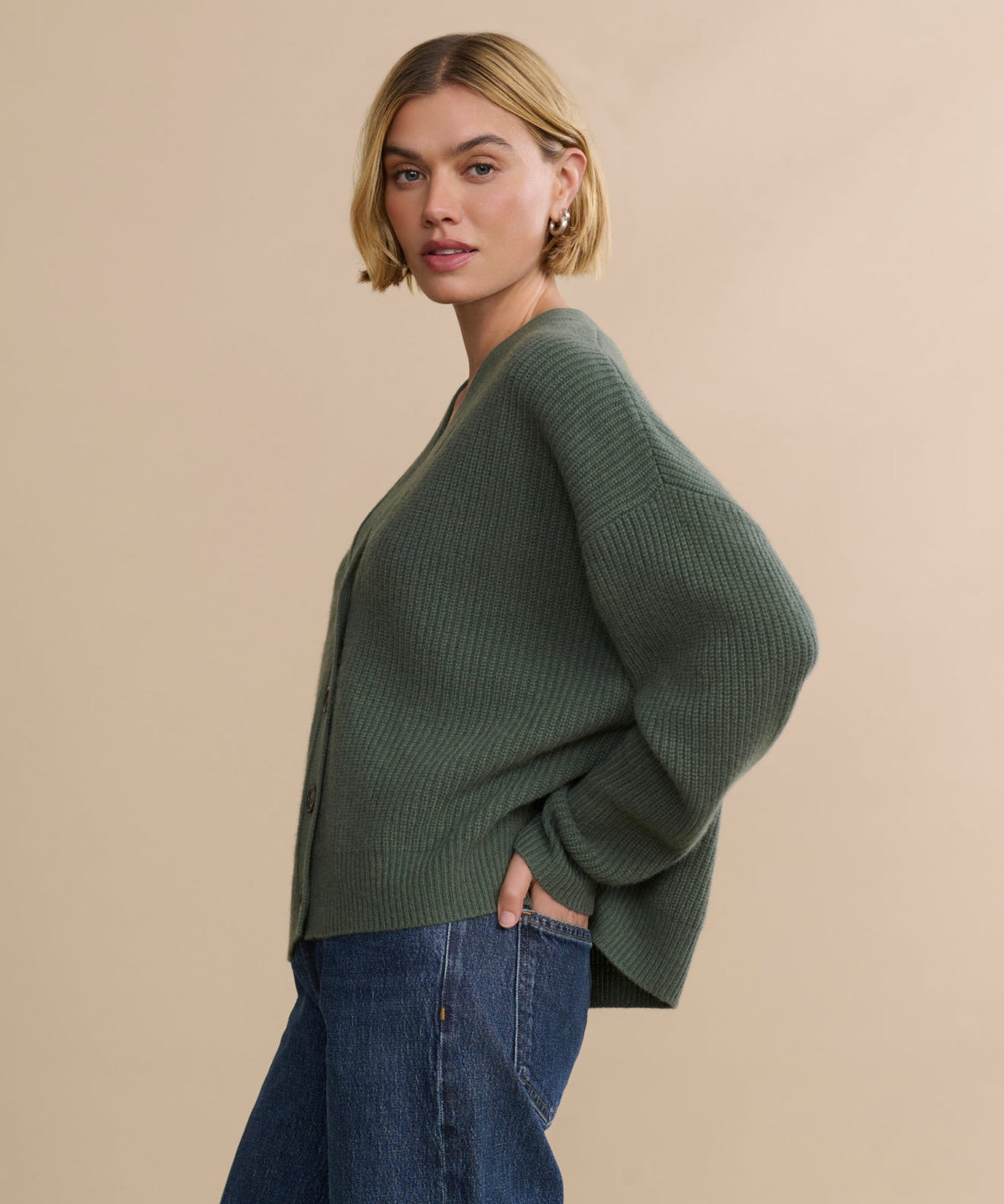 Margot Cashmere Cocoon Cardigan Multi 19
