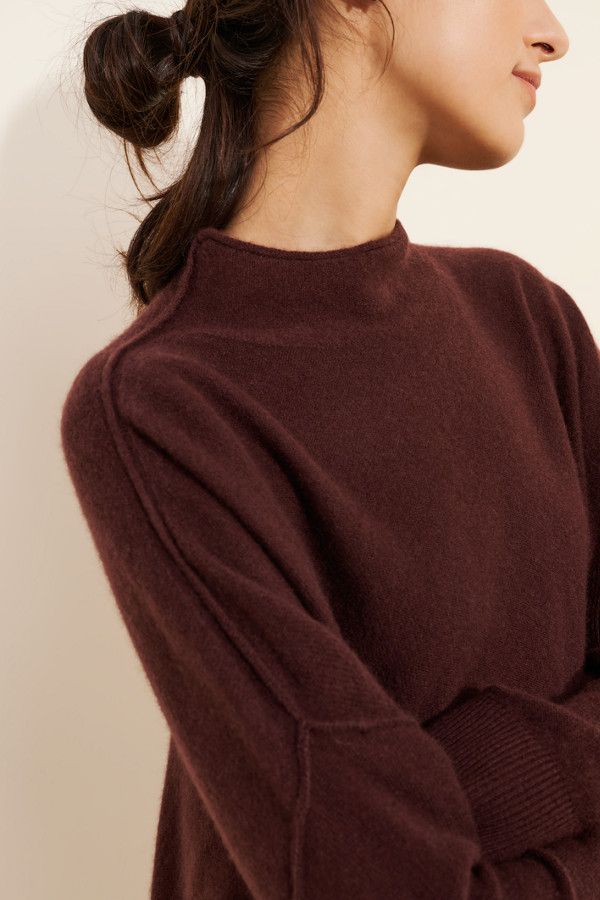 Alani Cashmere Turtleneck Sweater Multi 1