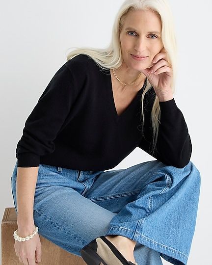 Margot V-Neck Sweater Multi 1