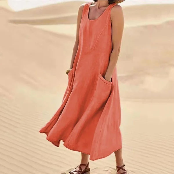 Margot Comfort Midi Dress Multi 4