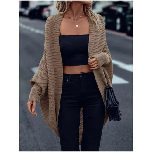 Margot Minimalist Cardigan Tan 1