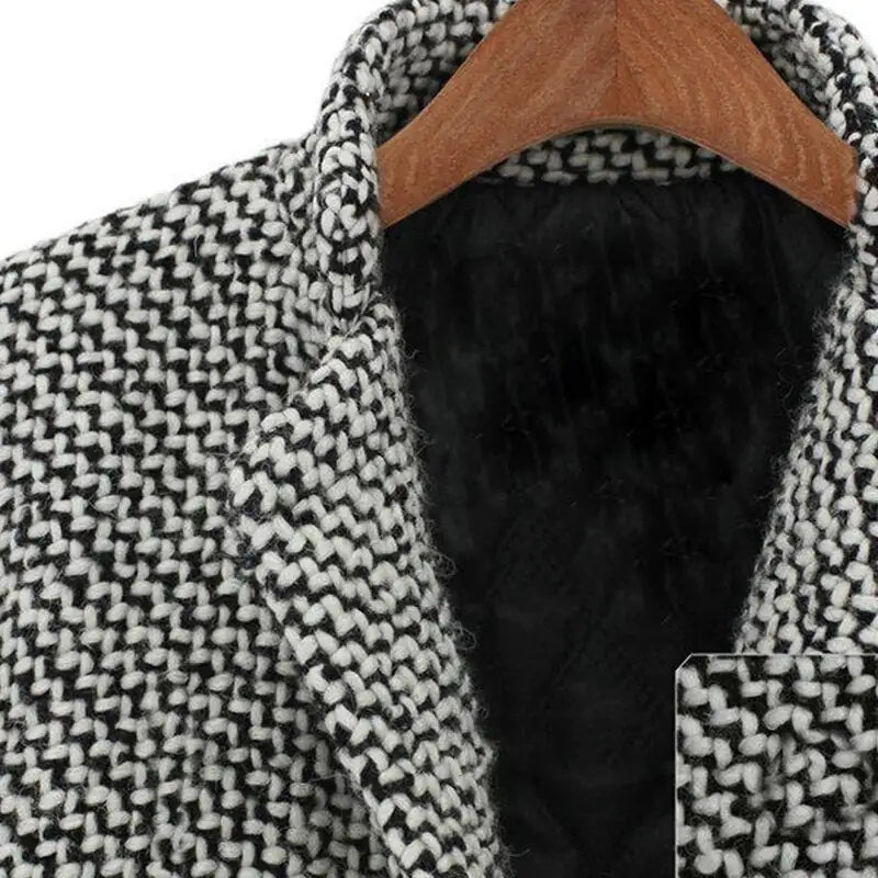 Zahra Wool Blend Winter Coat Multi 3