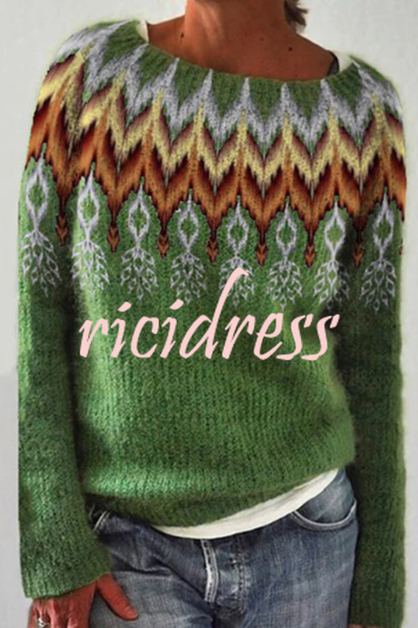 Maia Knit Sweater Multi 1