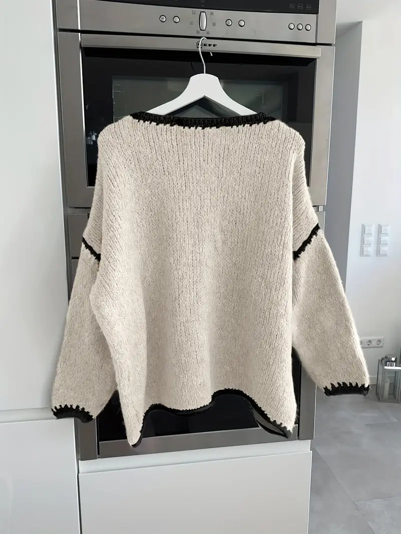 Usalda Knit Sweater Dress White 5