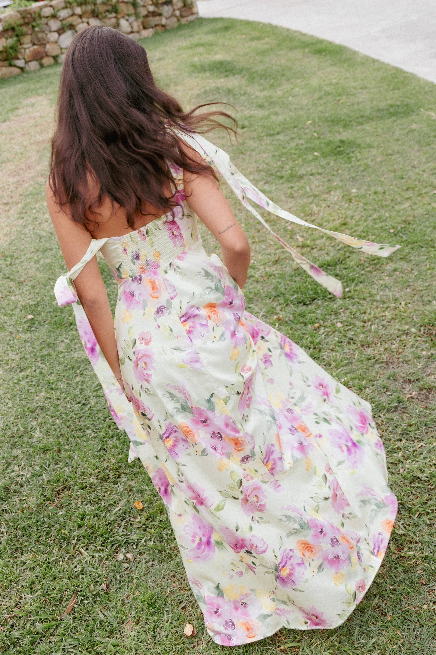 Ellody Maxi Dress in Yellow Petunia Yellow Petunia 1