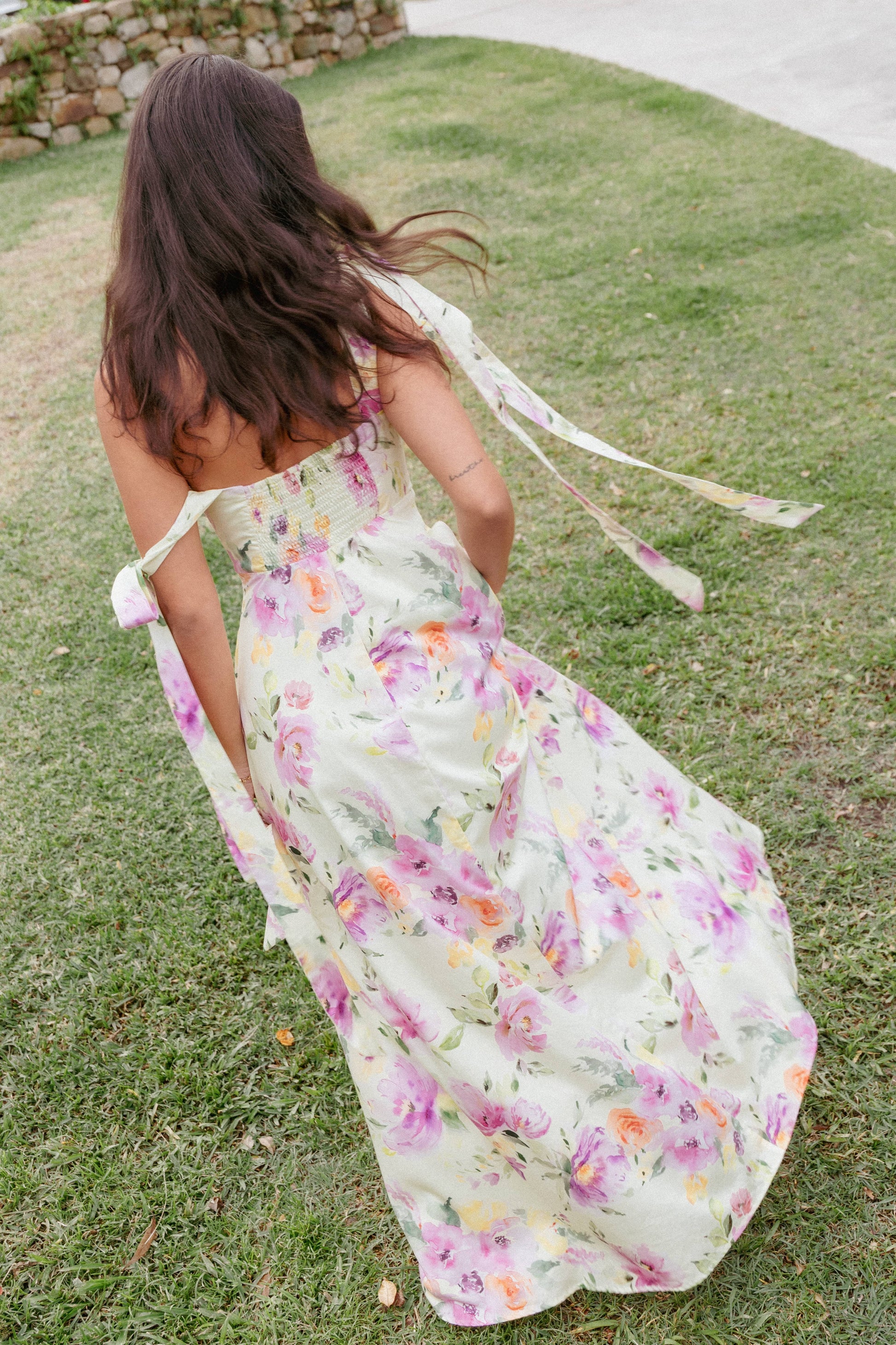 Ellody Maxi Dress in Yellow Petunia Yellow Petunia 1