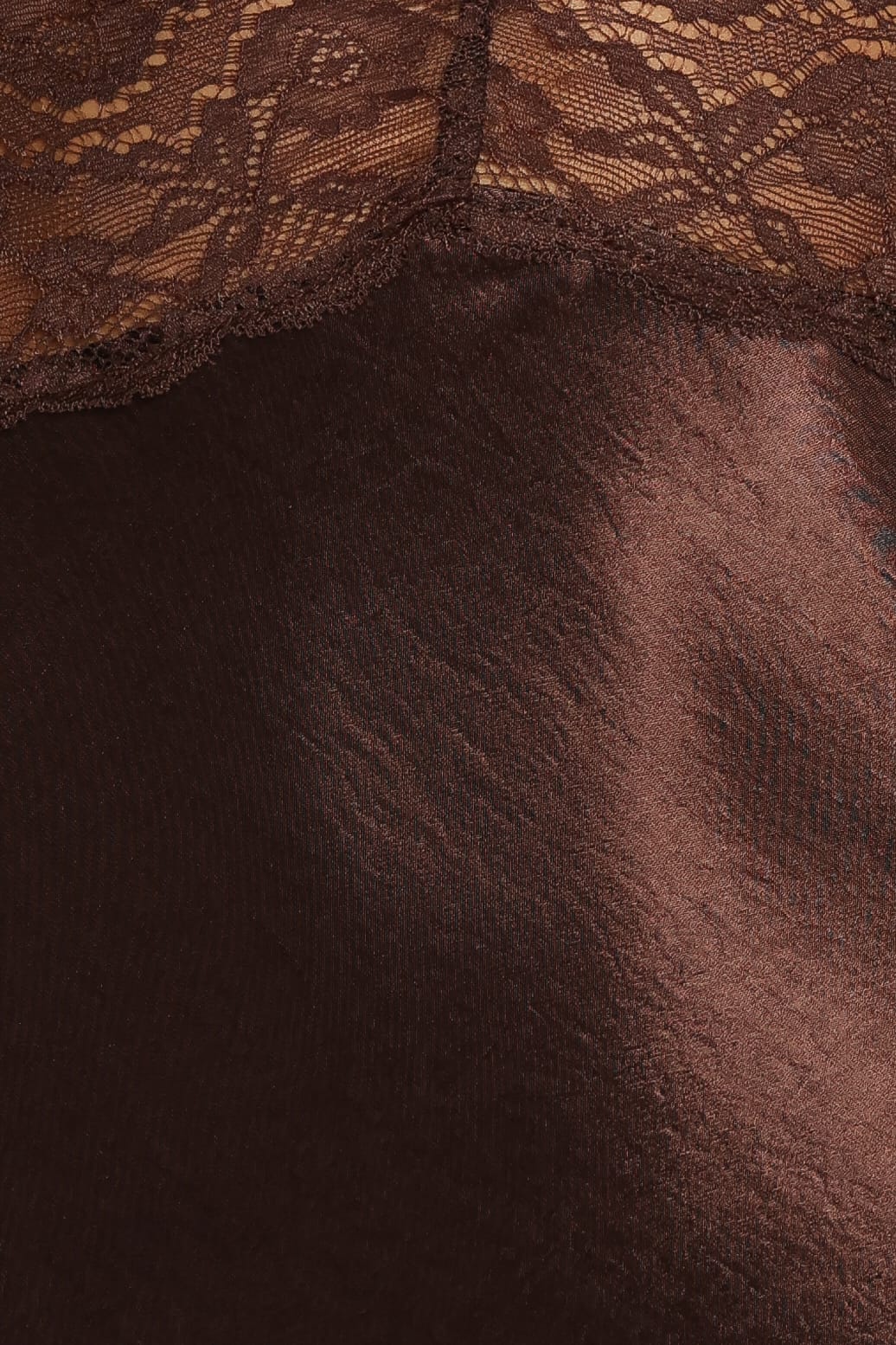 Ilaria Satin Maxi Dress in Chocolate Brown 6