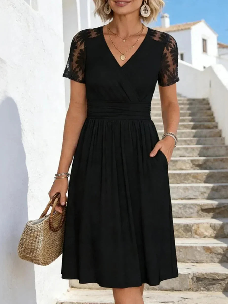 Valentina Floral Jumpsuit Black 2