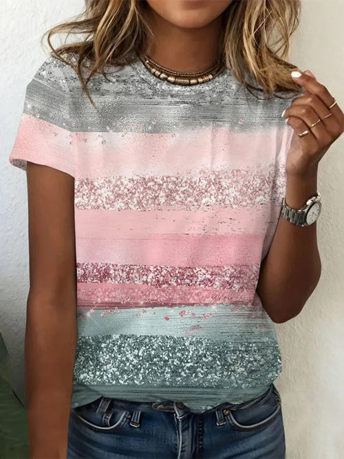 Margot Gradient T-Shirt Dress Shirt 1