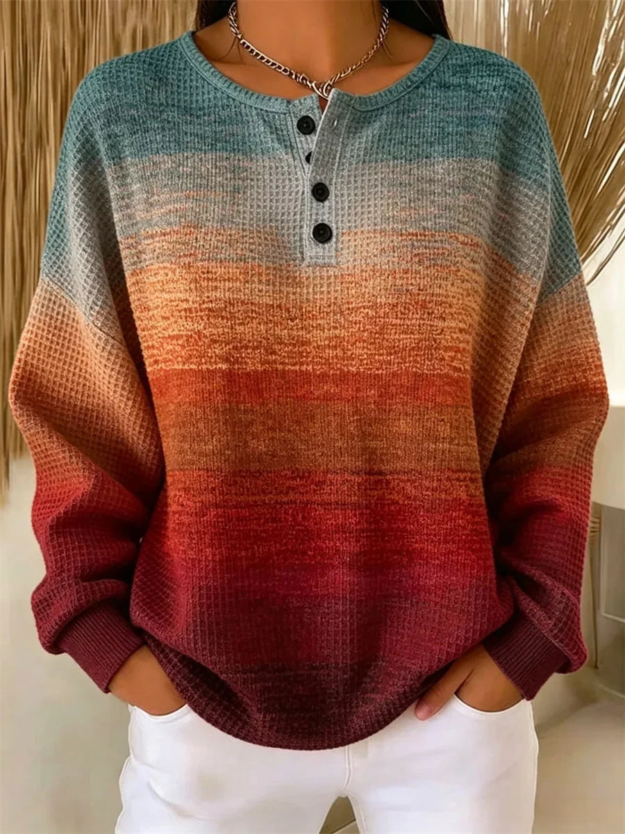 Margot Ombre Sweatshirt Dress Multicolor 1