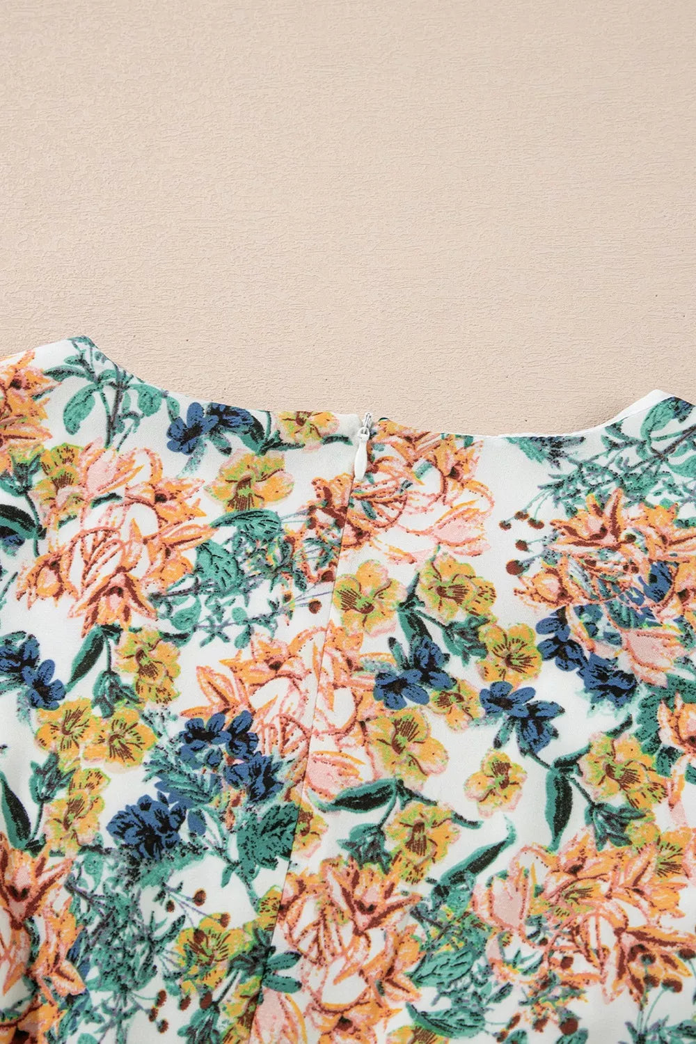 Isadora Floral Ruffle Mini Dress Floral 7