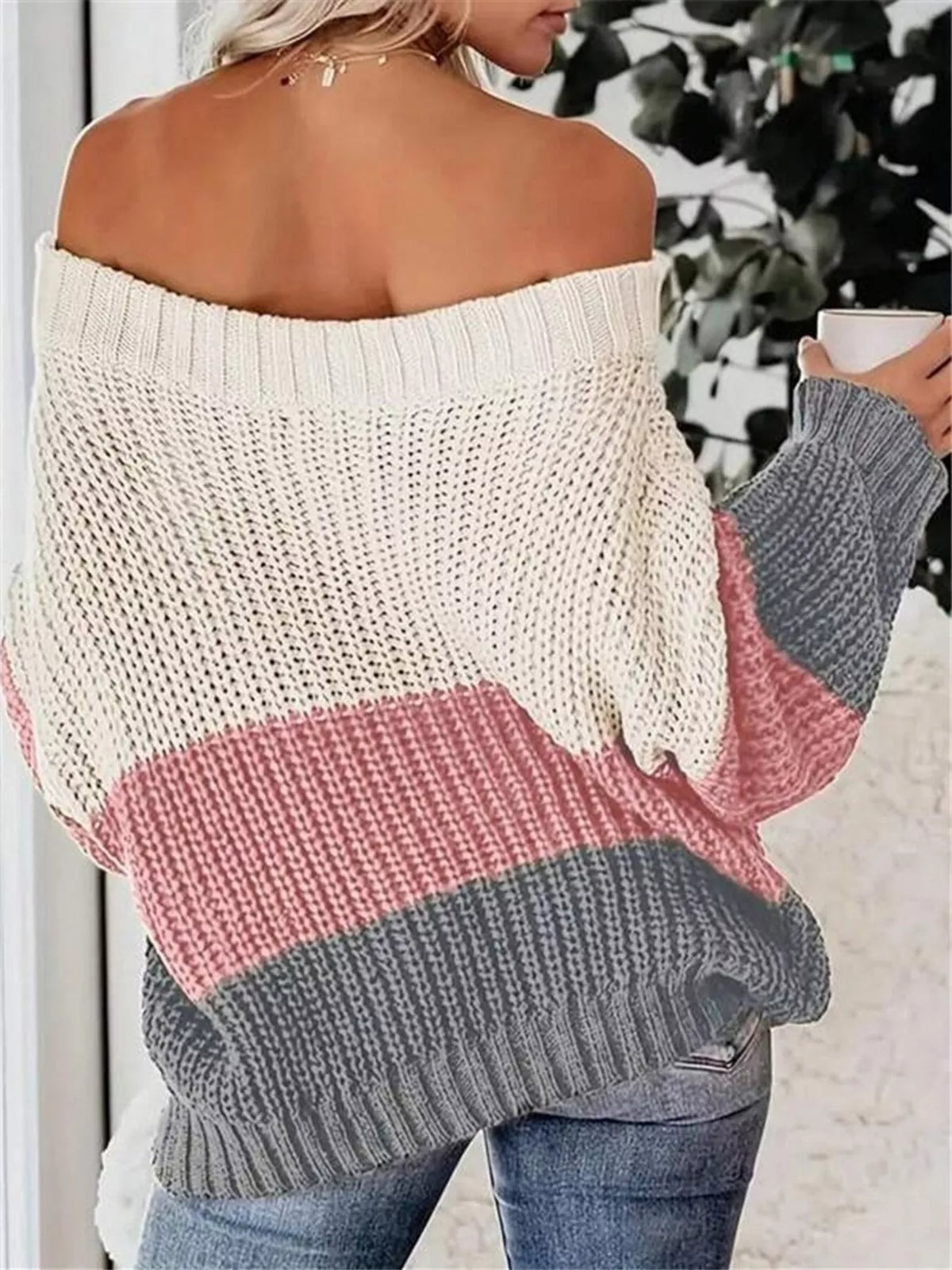 Sienna Knit Sweater Dusty Pink 5