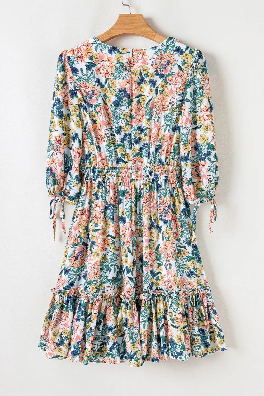 Isadora Floral Ruffle Mini Dress Floral 5