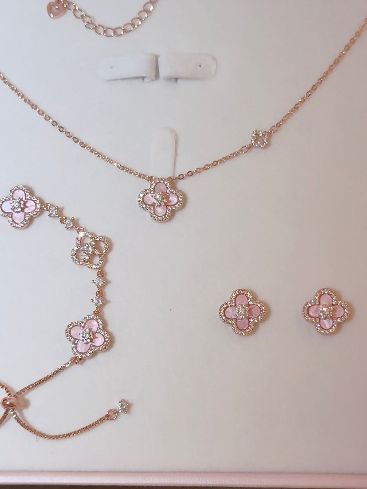 Sakura Velvet Two-Piece Set Pink 1