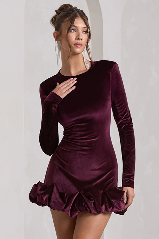 Vivienne Velvet Maxi Dress Black 2