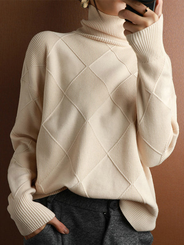 Margot Knit Sweater Top in Cream BLACK 4