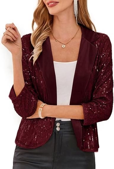 Honor Sequin Blazer Jacket Multi 1