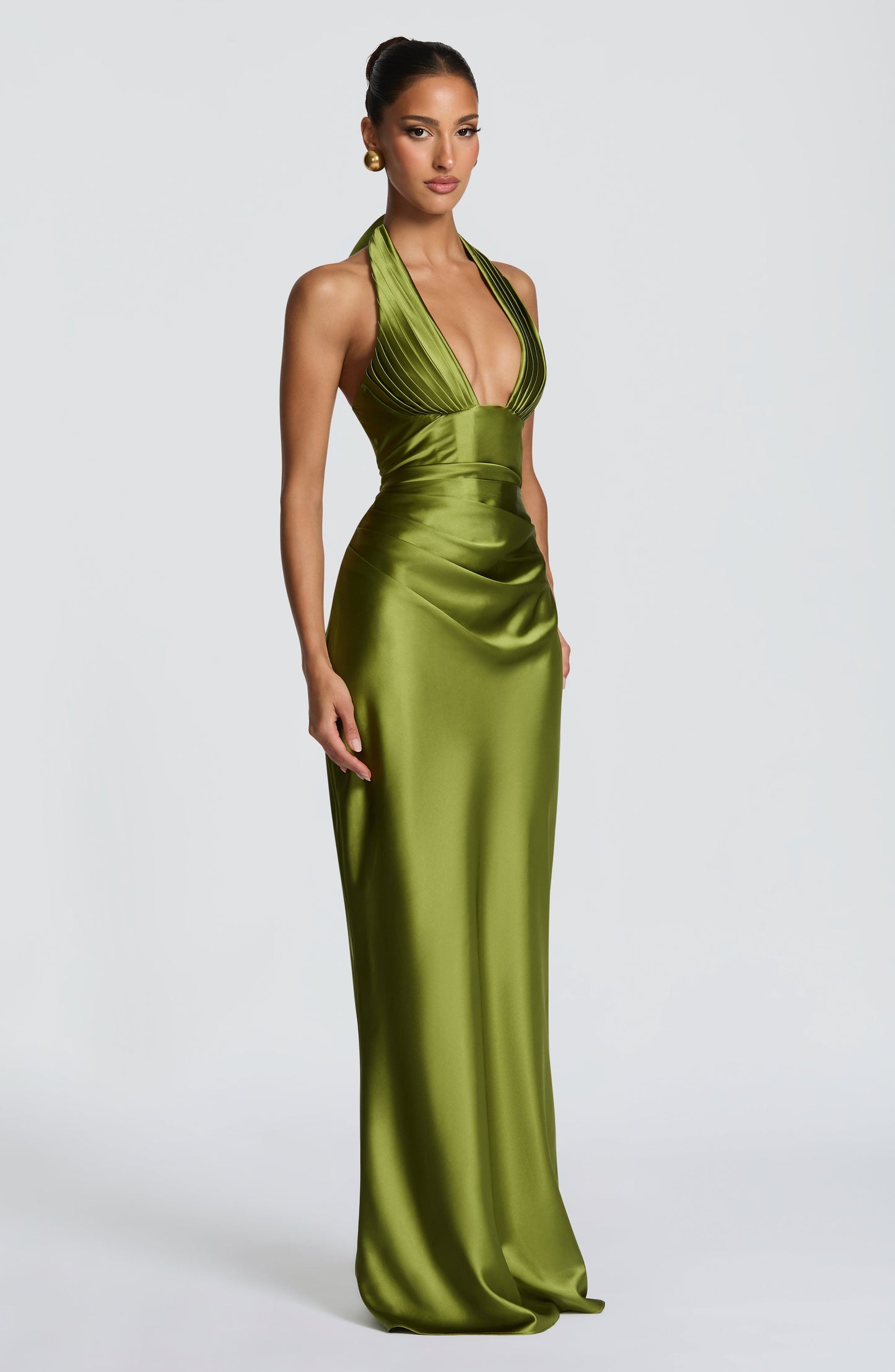 Elowen Cherry Lacquer Maxi Dress Cherry Lacquer 14