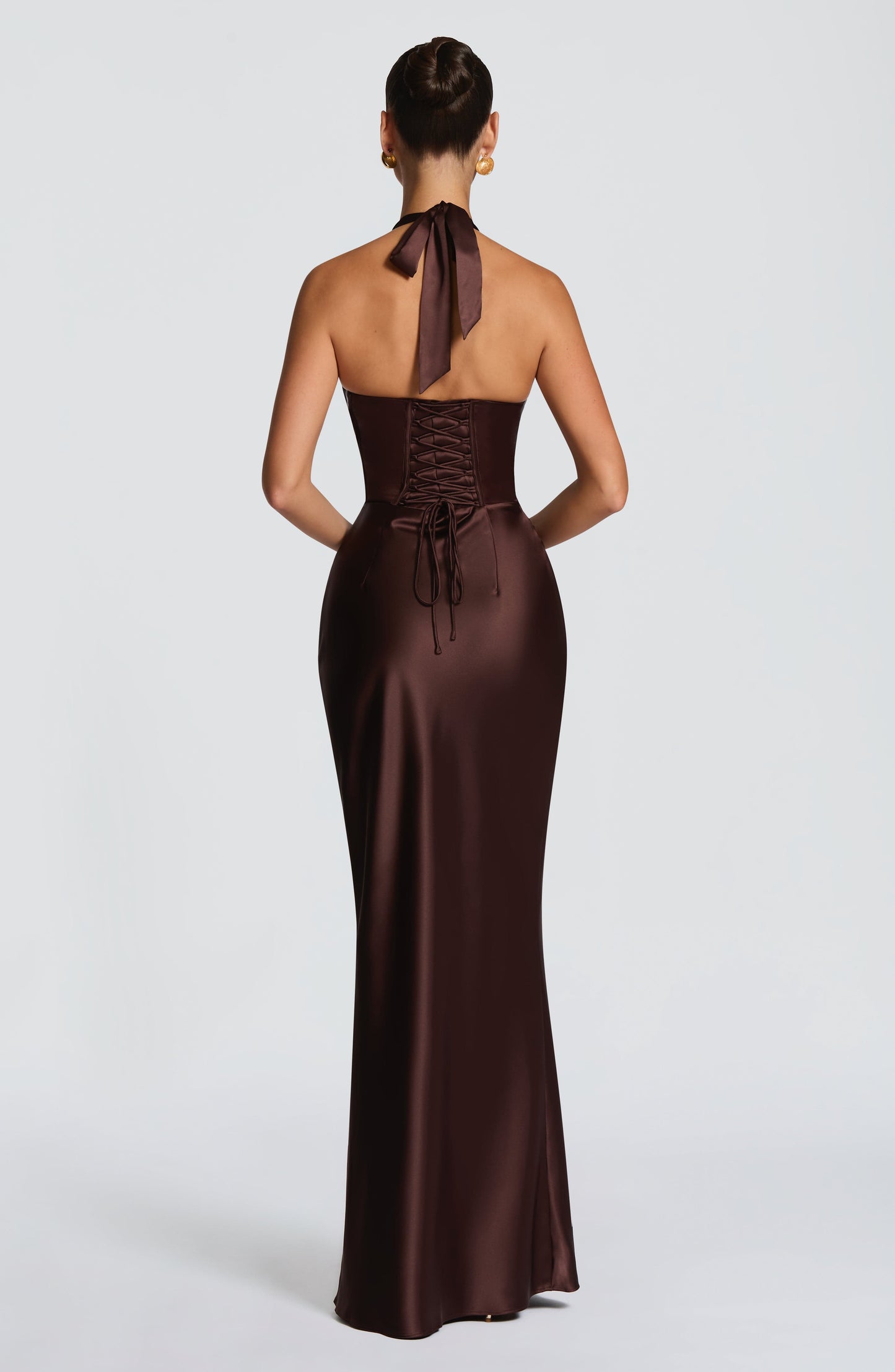 Elowen Cherry Lacquer Maxi Dress Cherry Lacquer 7