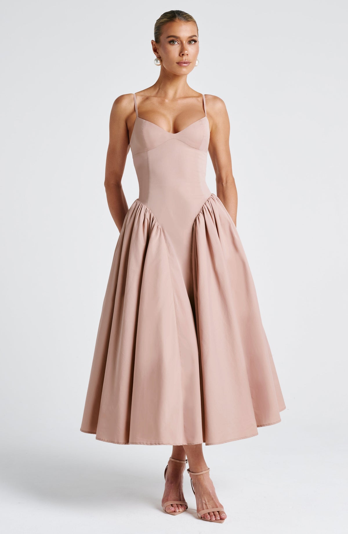 Emerson Lemon Midi Dress Clay 6