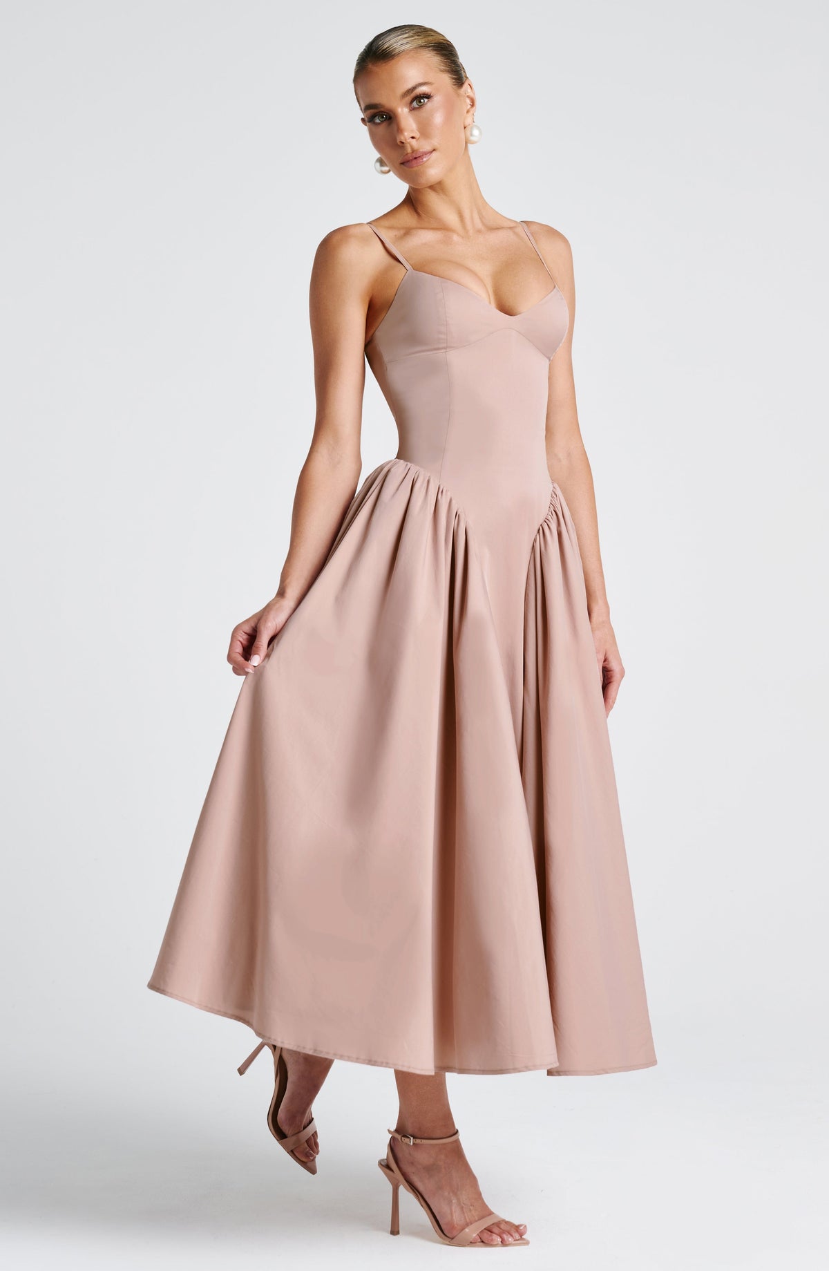 Emerson Lemon Midi Dress Clay 8