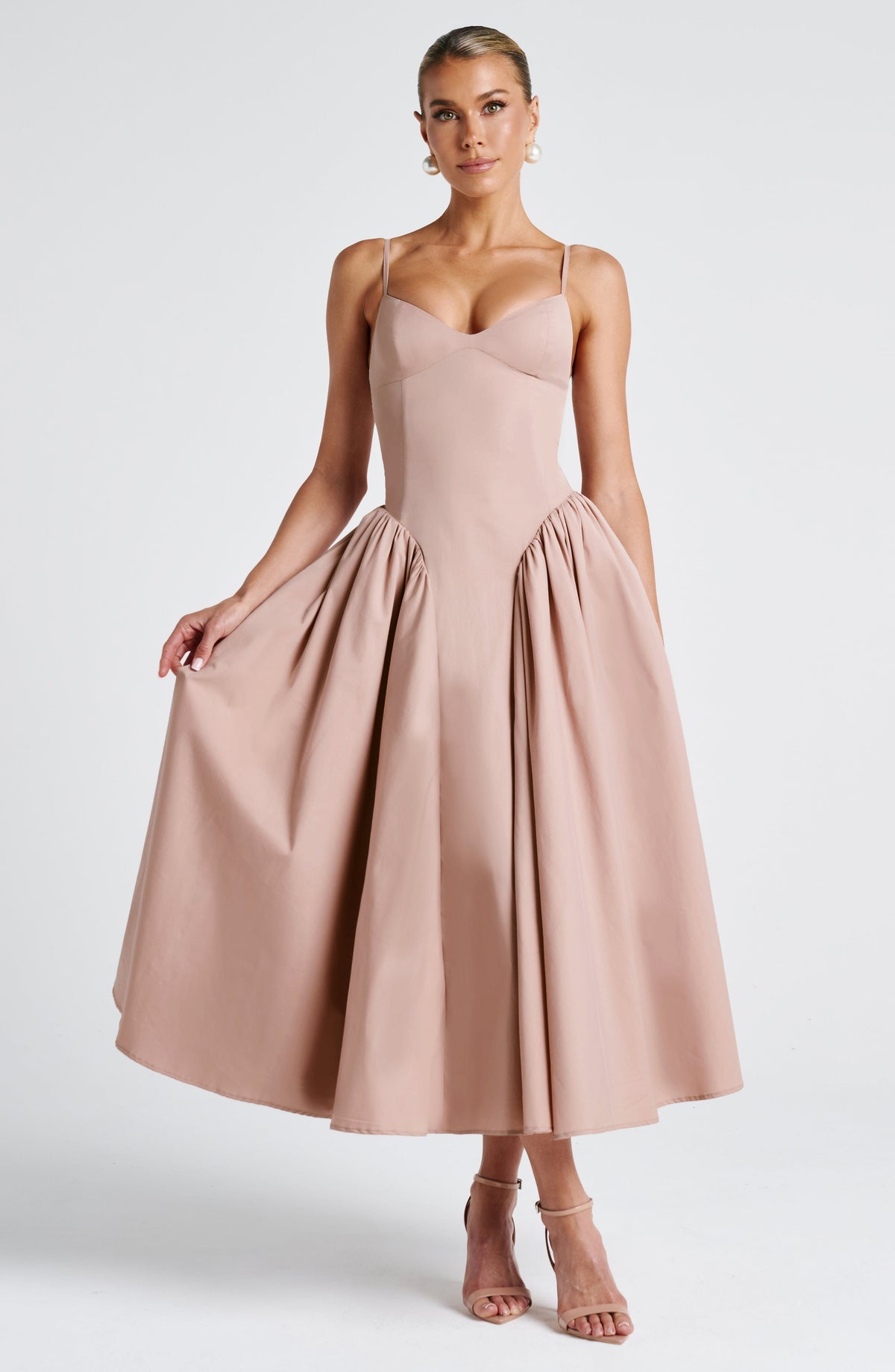 Emerson Lemon Midi Dress Clay 7