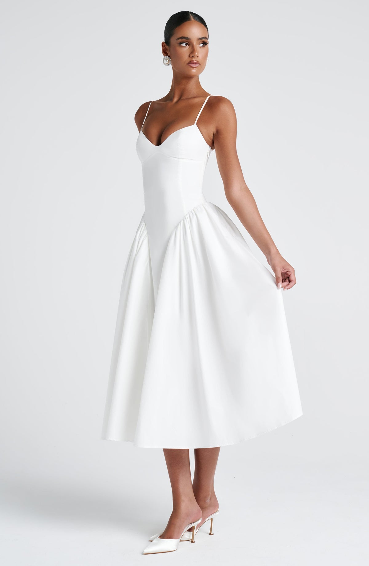 Emerson Lemon Midi Dress Ivory 6