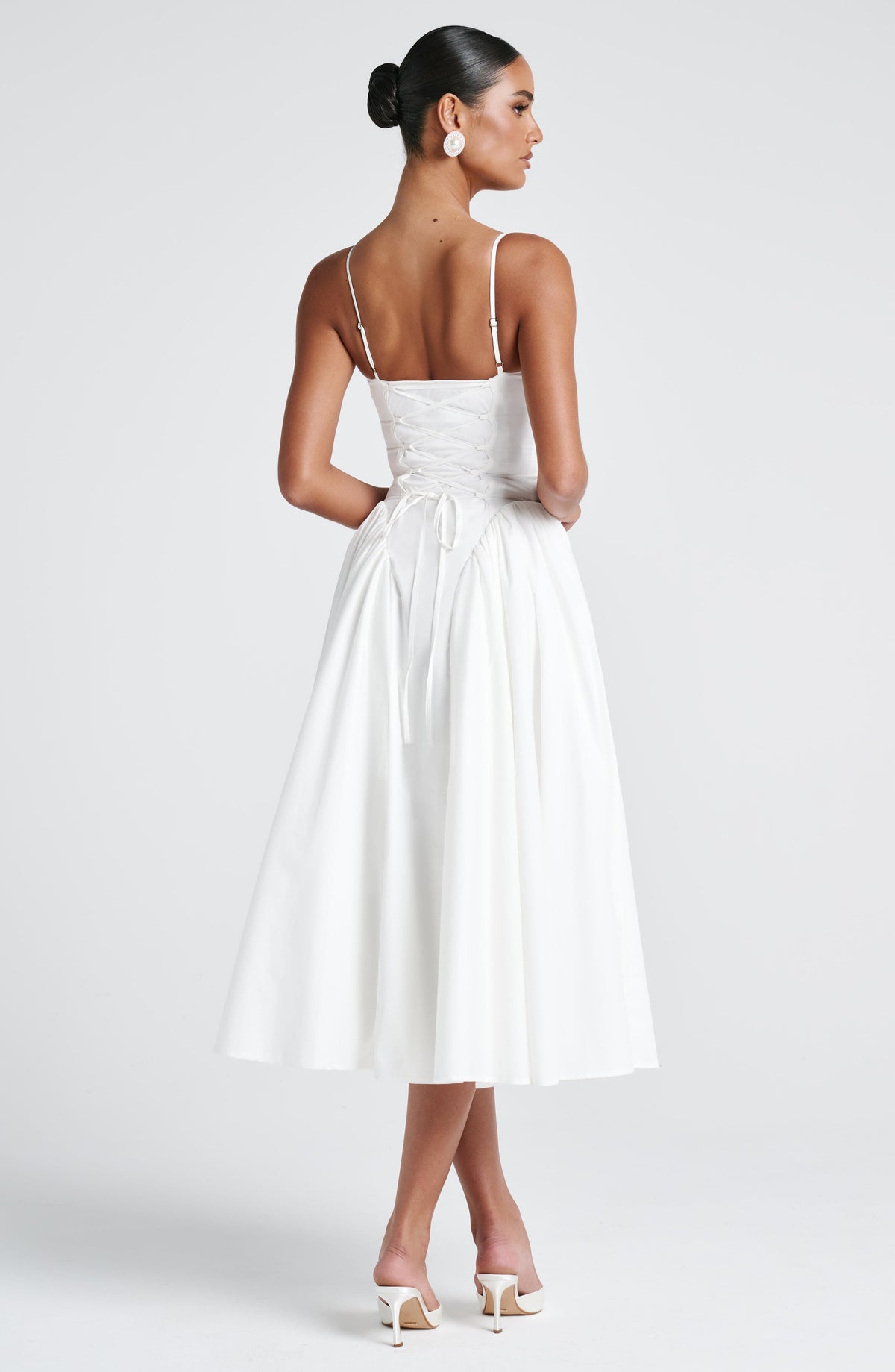 Emerson Lemon Midi Dress Ivory 8