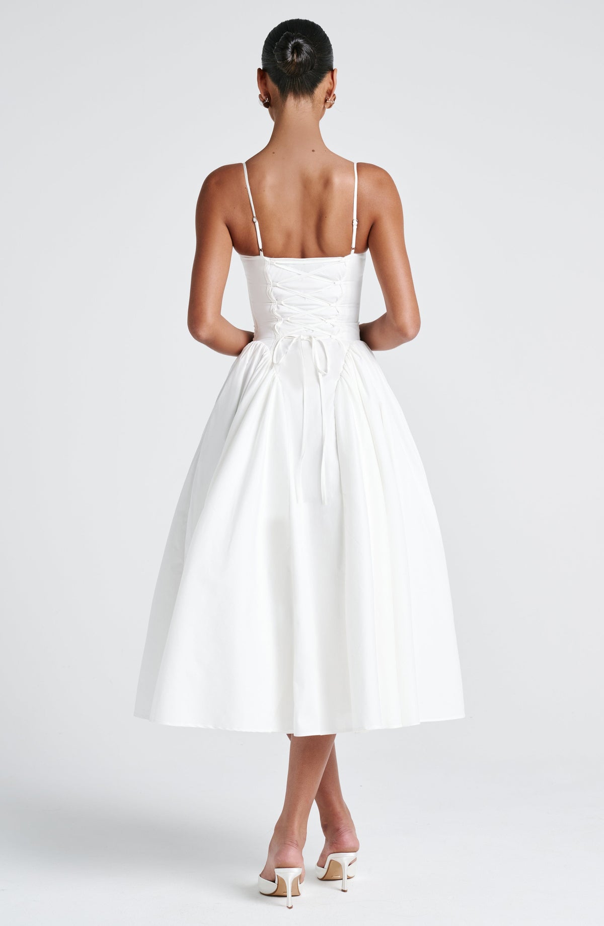 Emerson Lemon Midi Dress Ivory 7