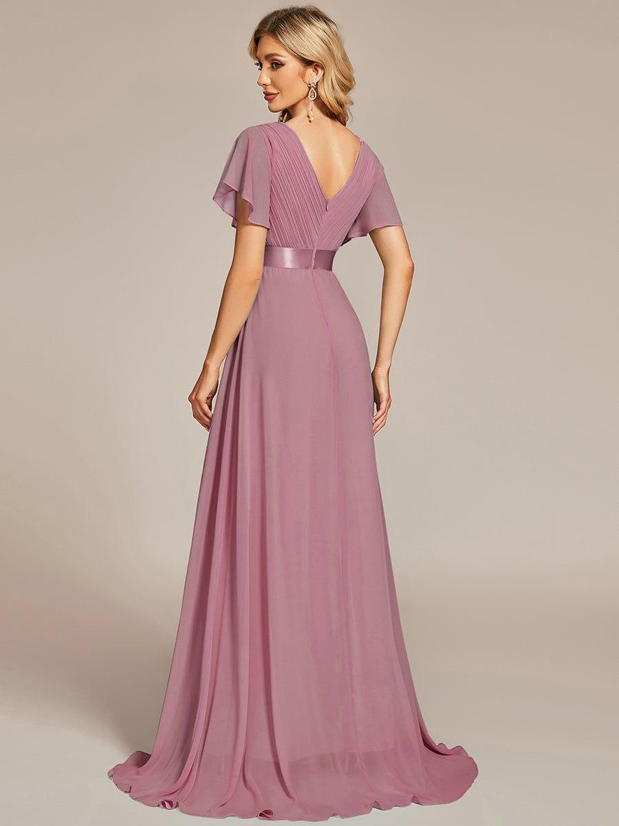 Luminosa Empire Waist Bridesmaid Dress Sage Green 8