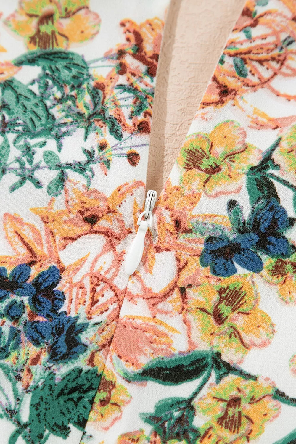 Isadora Floral Ruffle Mini Dress Floral 8