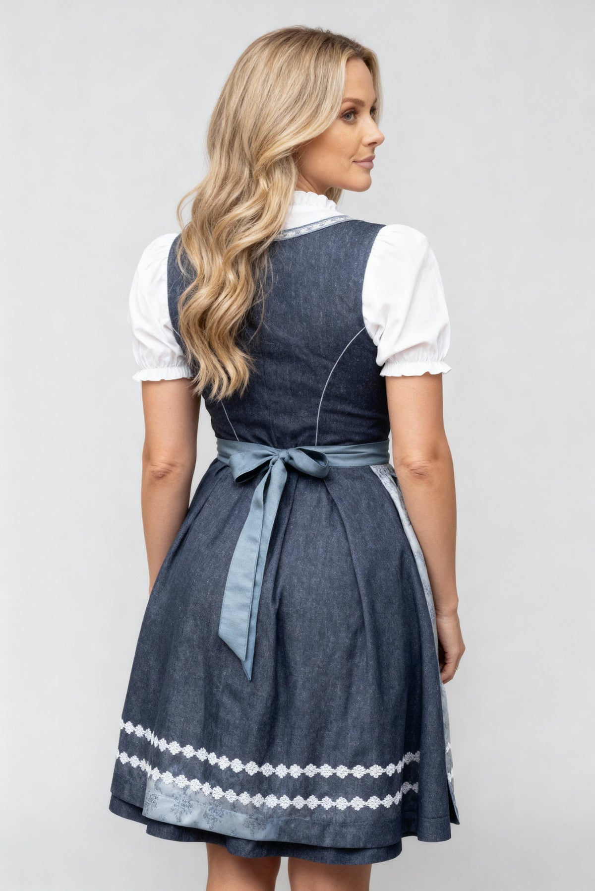 Giselle Linen Dirndl Dress Kleid für Damen 7