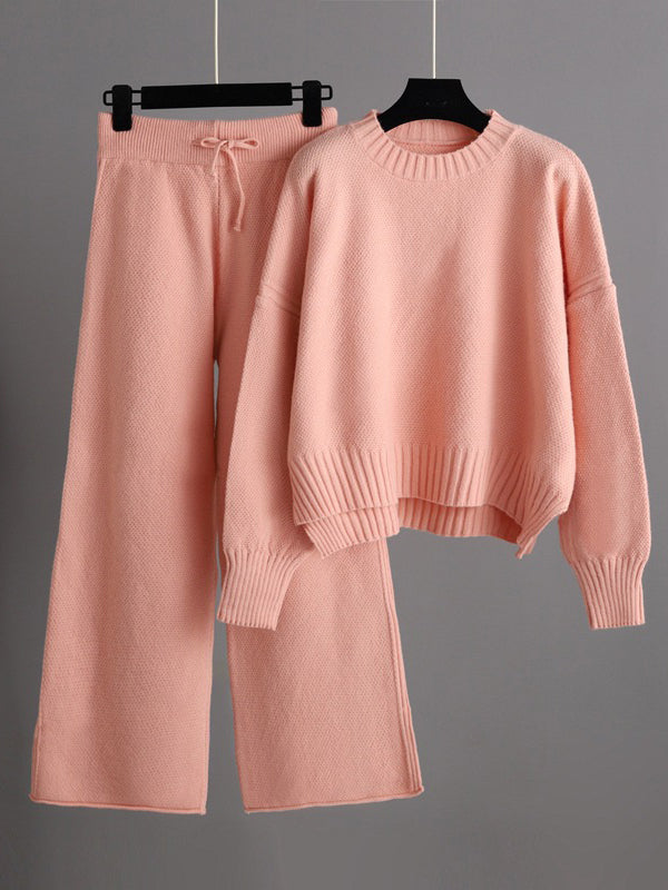 Valentina Knit High-Low Sweater COFFEE 3