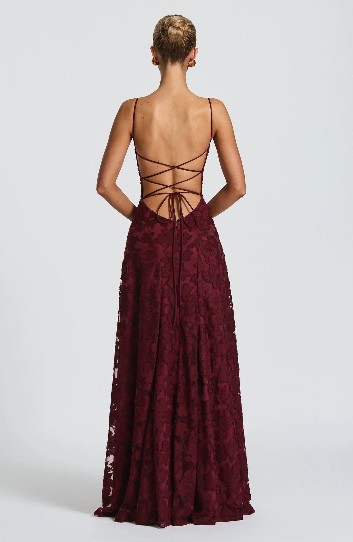 Calliope Flowing Maxi Dress Powder Pink 7