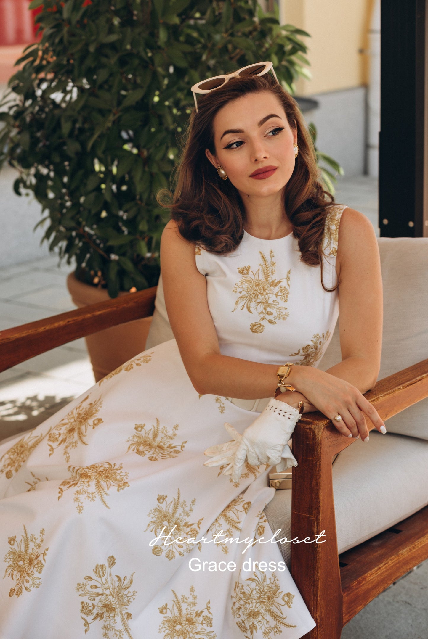 Audrey Vintage-Inspired Midi Dress 5