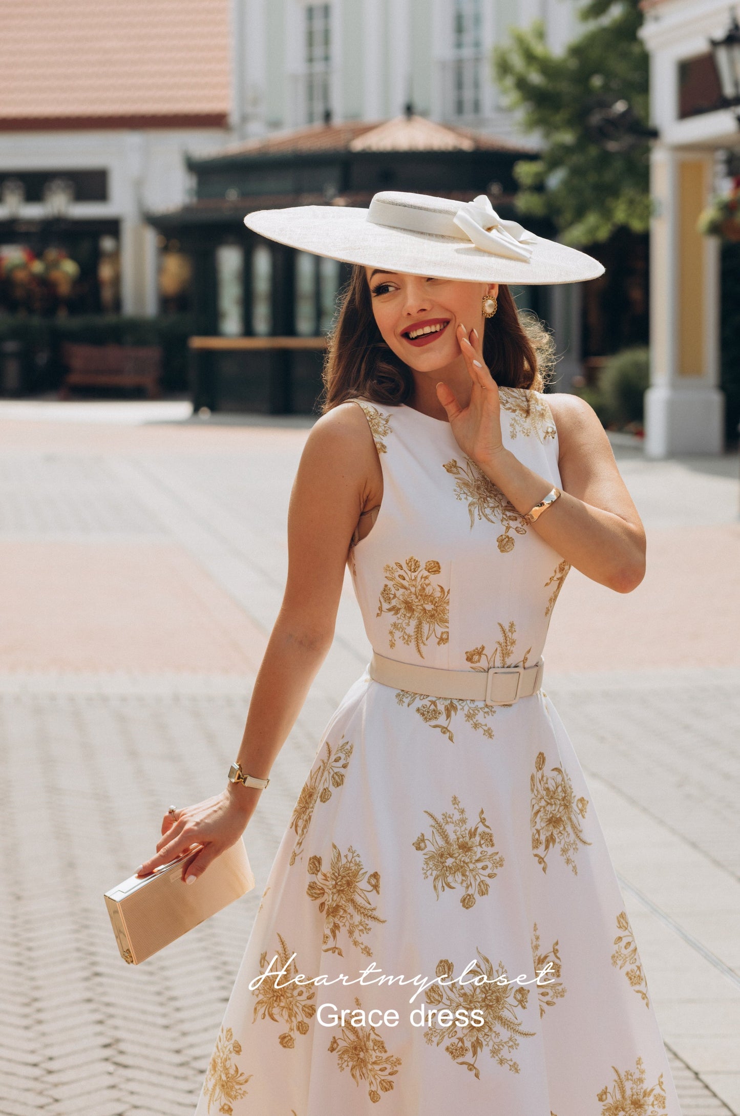 Audrey Vintage-Inspired Midi Dress 2