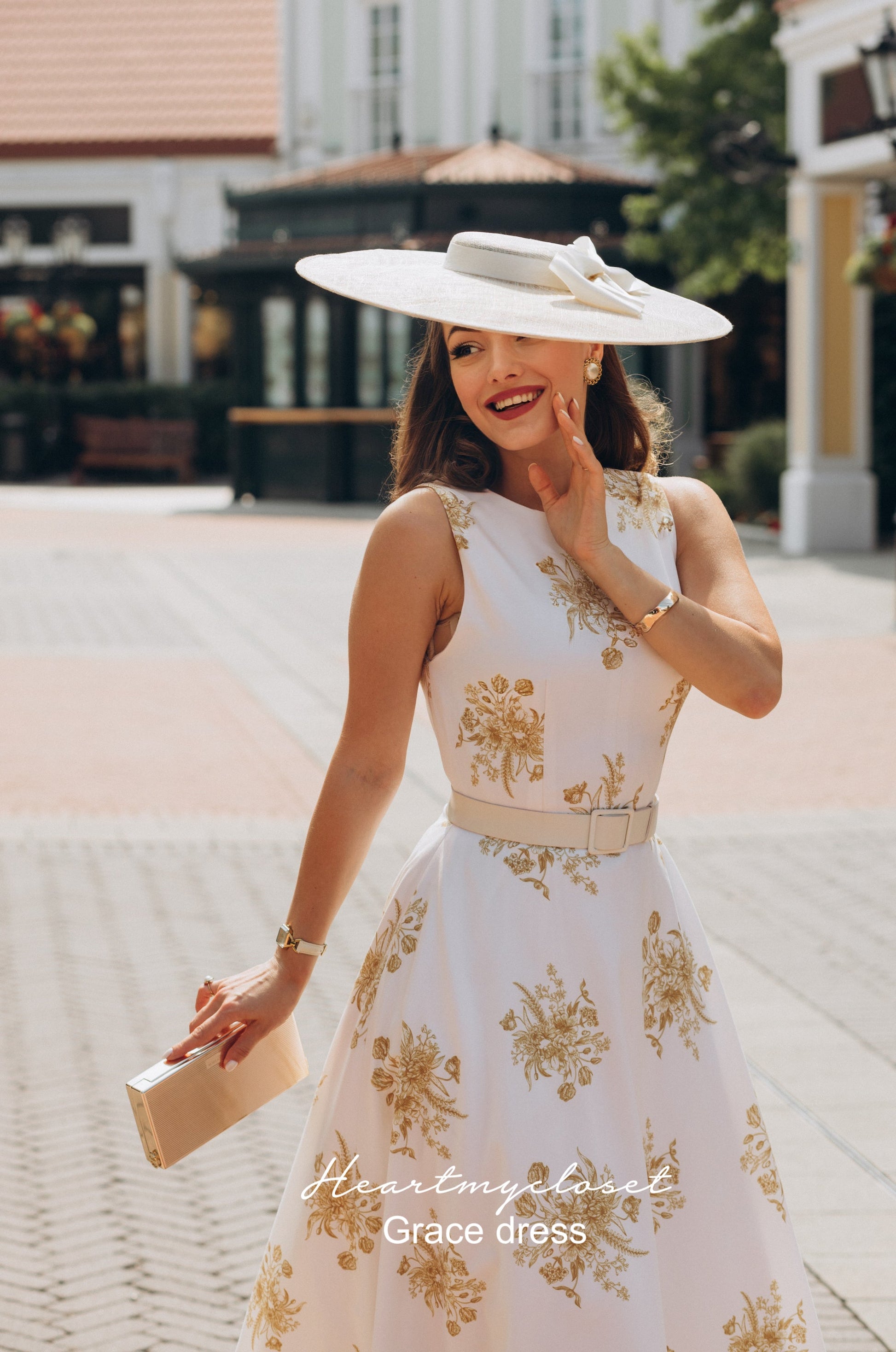 Audrey Vintage-Inspired Midi Dress 2