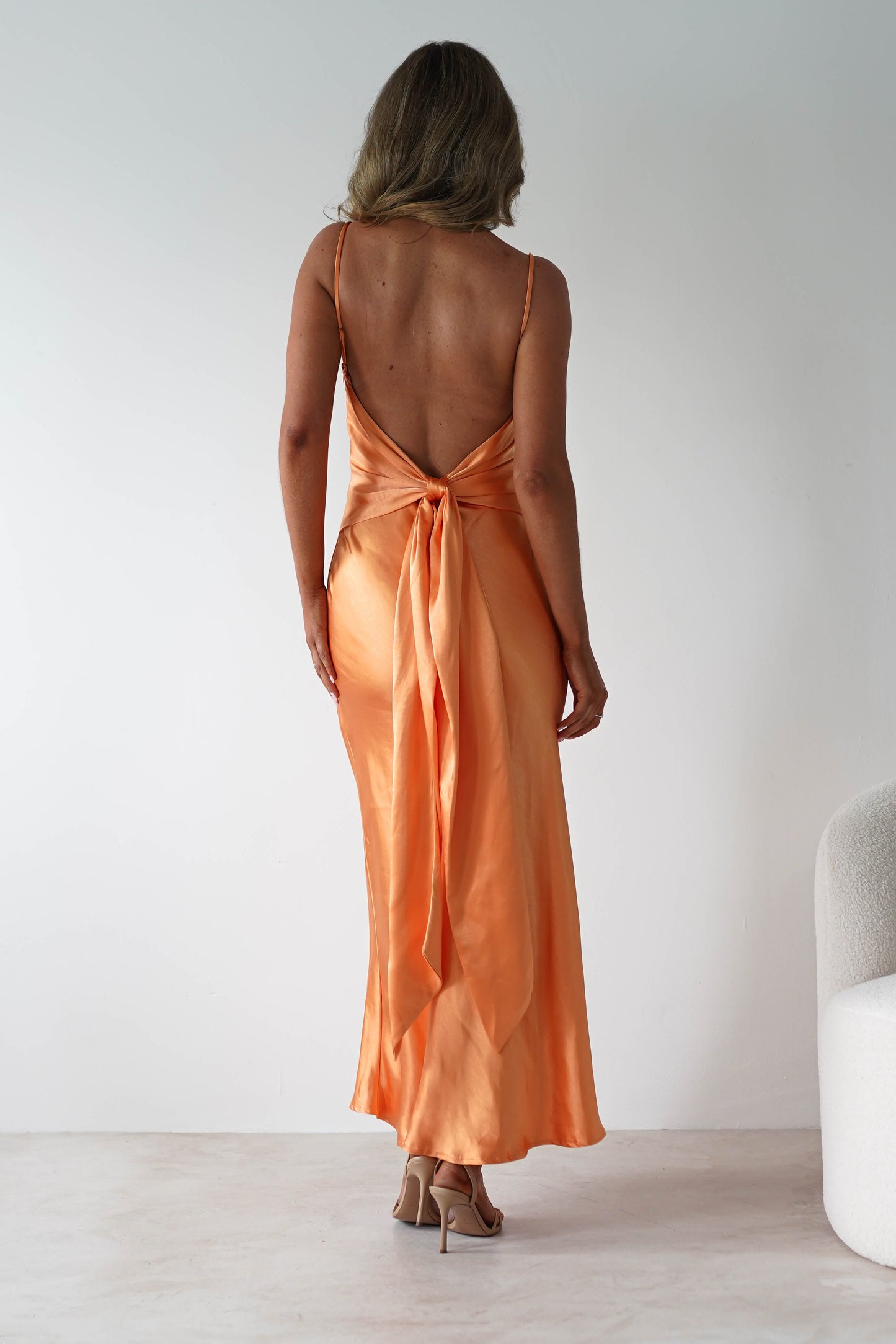 Hermie Silky Satin Maxi Dress 2
