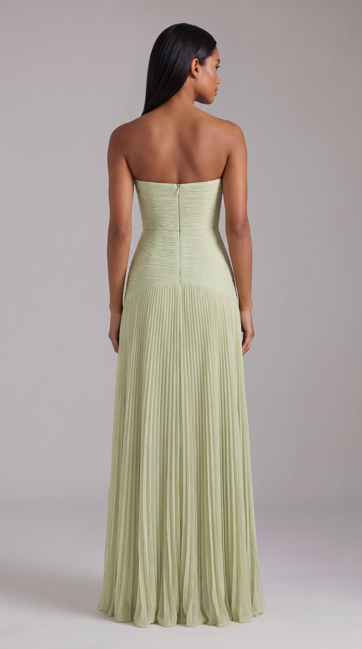 Evi Maxi Dress Sage Green 4