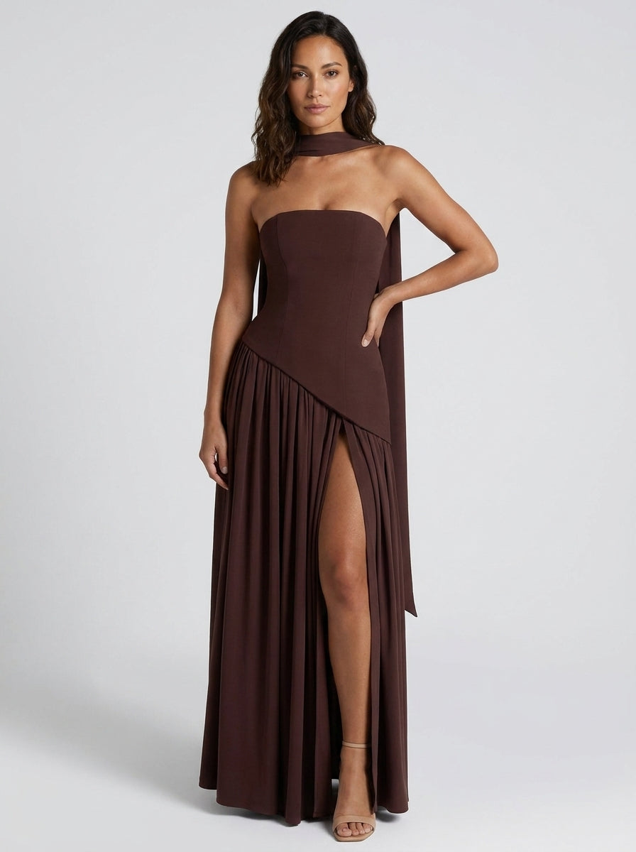 Valentina Plum Brown front