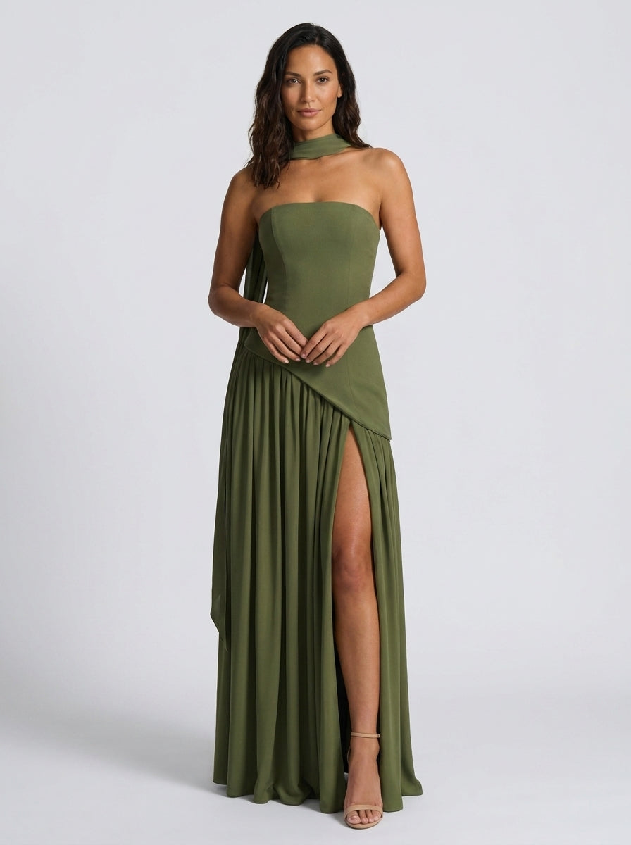 Valentina Khaki front