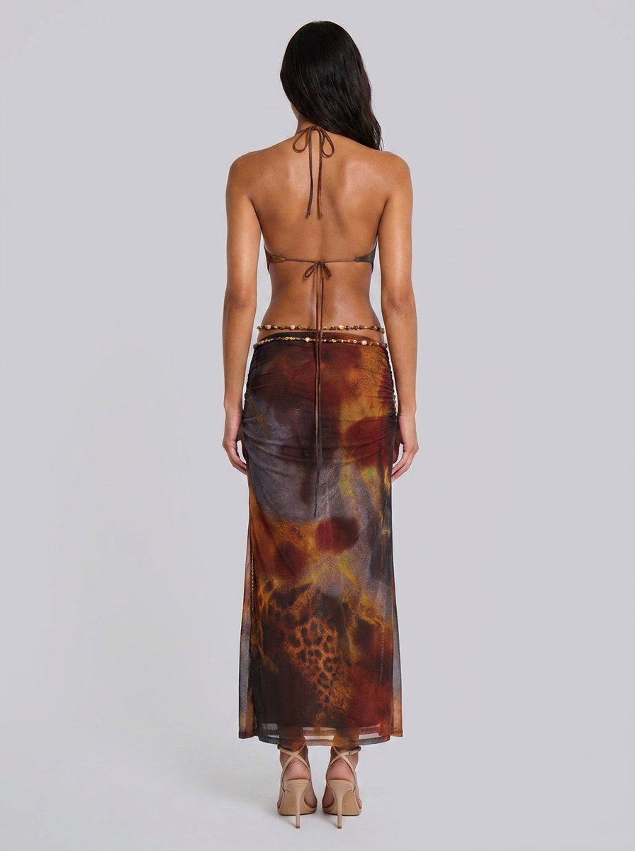 Brown Flame back