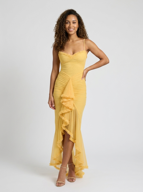 NORA MAXI DRESS Yellow 1