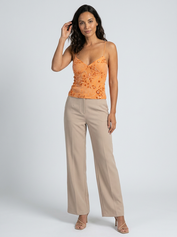 SABRINA SEQUIN TOP