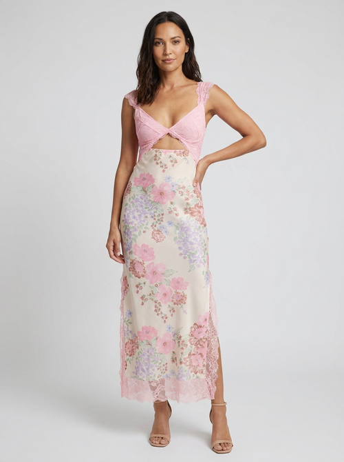 VIOLETTE MAXI DRESS Pink 1