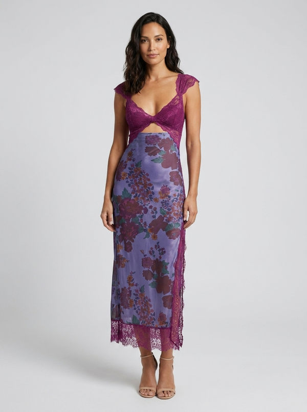 VIOLETTE MAXI DRESS